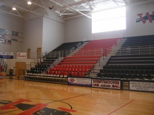 gym bleacher repair 2
